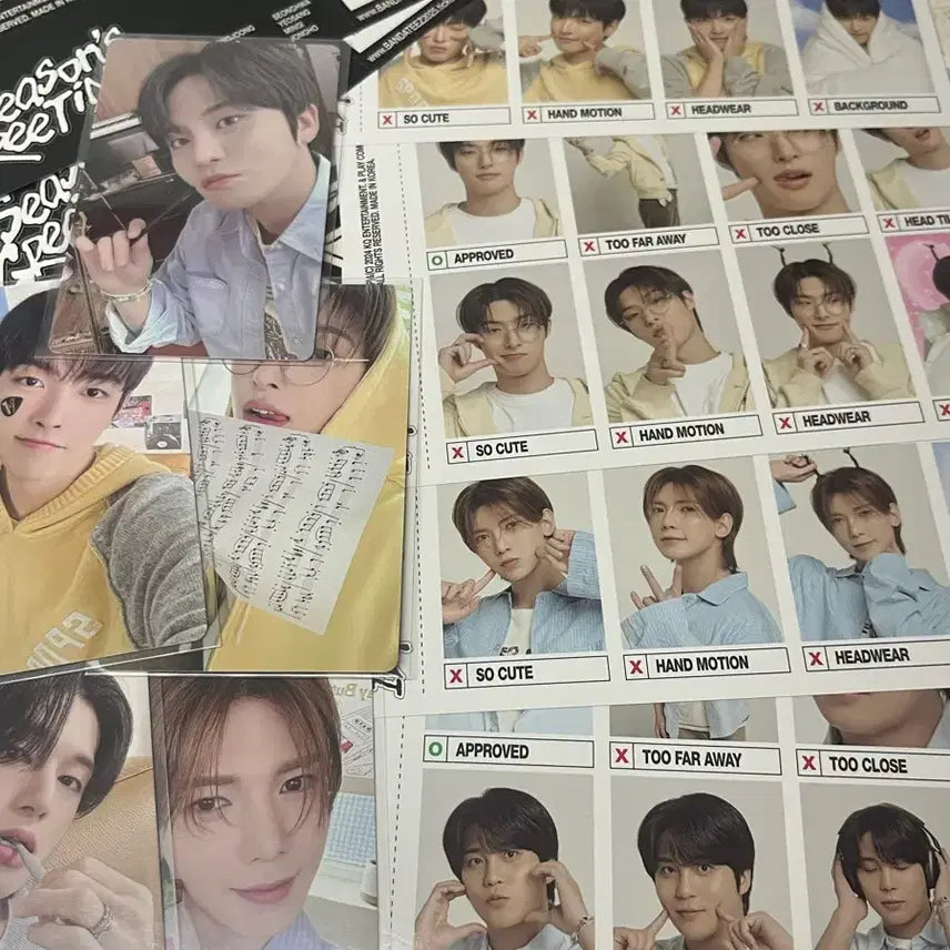 에이티즈 시즌그리팅 + 포토카드