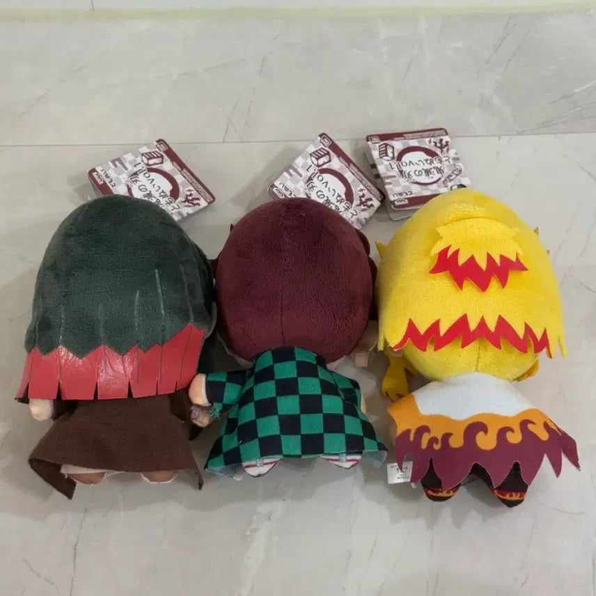 [BUNJANG] Demon Slayer Bundle Set Keyring / 반다이 귀멸의칼날 키링 누이 일괄