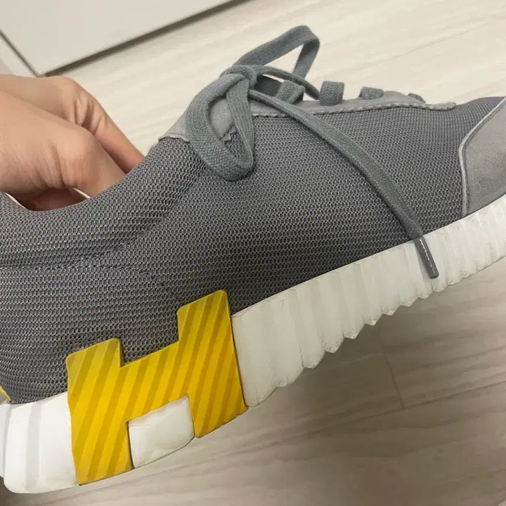 [BUNJANG] Hermes Bouncing Sneakers Gray / 에르메스 바운싱 스니커즈 그레이