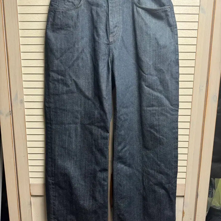 [BUNJANG] Vellie True Wide Denim Pants Low Indigo / 벨리에 트루와이드 데님 팬츠 로우 인디고