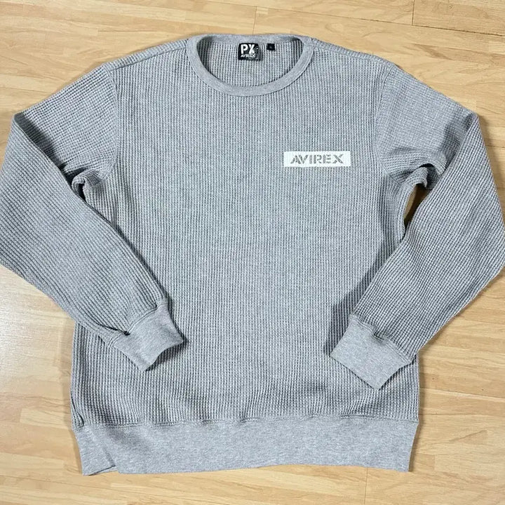 [BUNJANG] Avirex Waffle Crewneck / 아비렉스 와플 크루넥