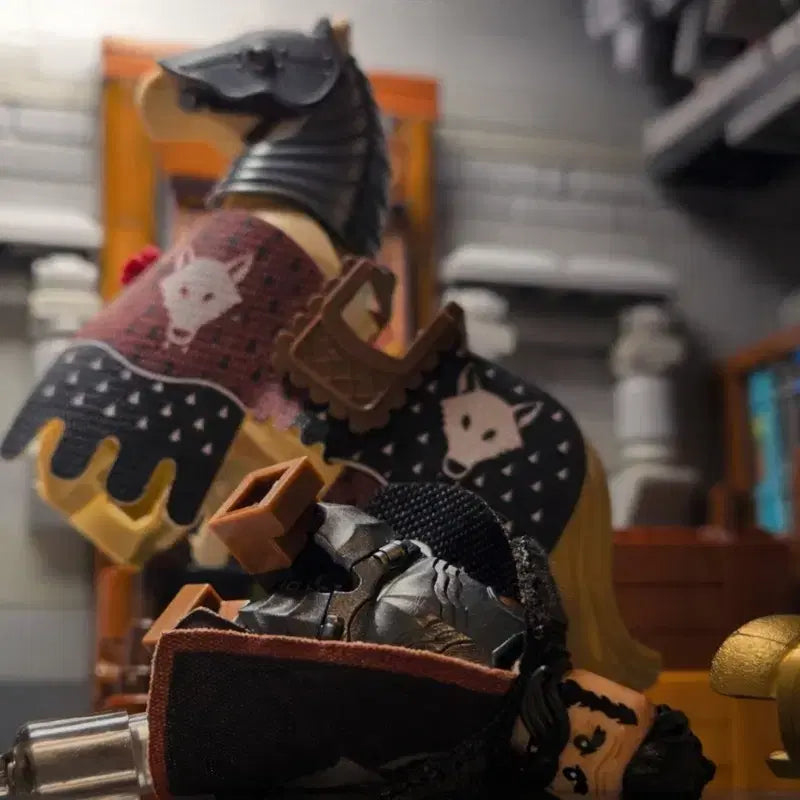[BUNJANG] LEGO The Solitary King Diorama / 레고 마적단 디오라마 The Solitary King "비애의왕 오른"