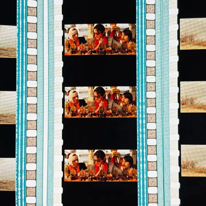 [BUNJANG] The Darjeeling Limited Film Cut (6 Frames) / 다즐링 주식회사 필름컷 6매 / 영화 필름 / 웨스 앤더슨