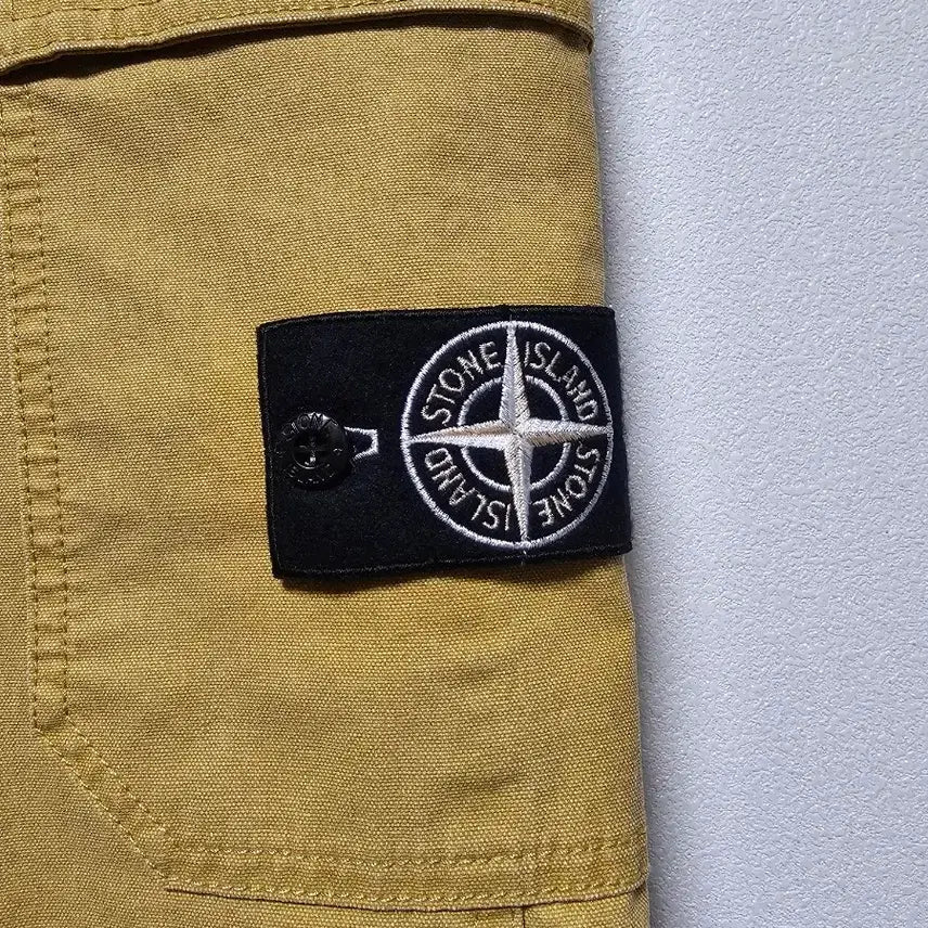 [BUNJANG] Stone Island Panama Recycled Oxide Plating Cargo Pants / 스톤아일랜드 파나마 리사이클드 옥사이드 플레이팅 카고 팬츠