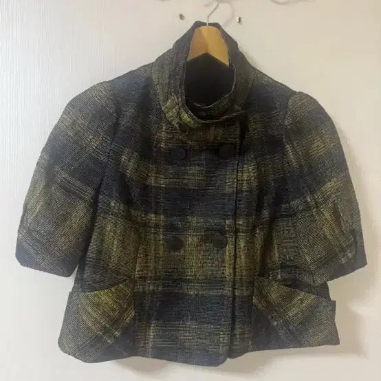 [BUNJANG] O.Z.O.C Check Pattern Jacket / [55] 오즈세컨 체크 패턴 자켓