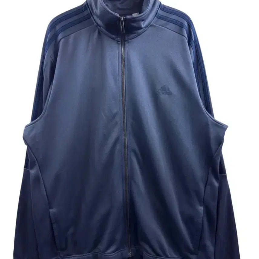 [BUNJANG] Adidas Navy Track Top Jersey / 아디다스 올네이비 트랙탑 져지791