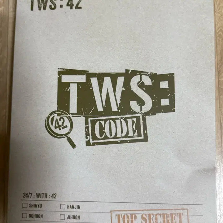 [BUNJANG] TWS Membership Kit / 투어스 멤버십 사이 키트 본품 양도 판매