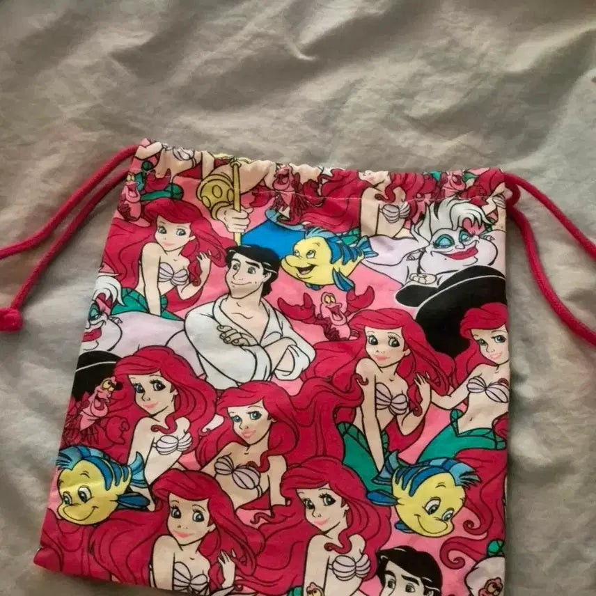 [BUNJANG] Disney Ariel Pouch / 디즈니 정품 인어공주 파우치 애리얼 도쿄 디즈니랜드 디즈니씨