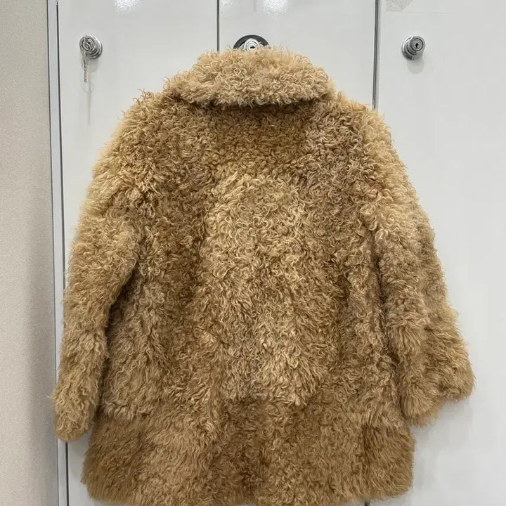 [BUNJANG] Real Lamb Fur Jacket / 리얼램 양털 퍼자켓