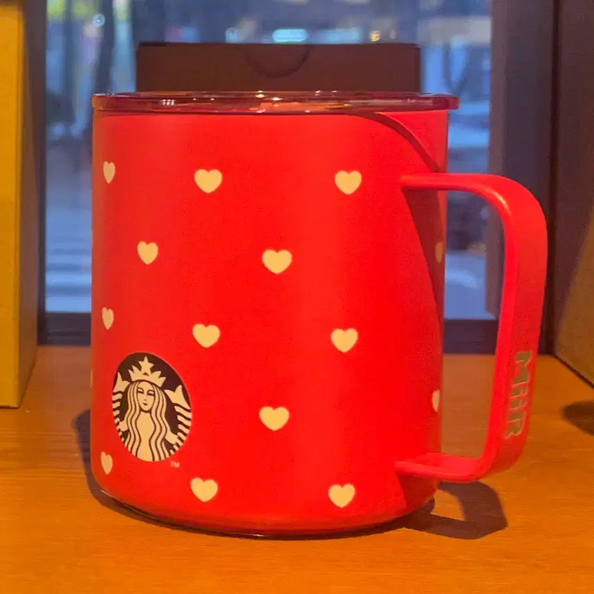[BUNJANG] Starbucks SS Heartful Mir Camp Cup Tumbler 355ml / 스타벅스 SS 하트풀 미르 캠프컵 텀블러 355ml