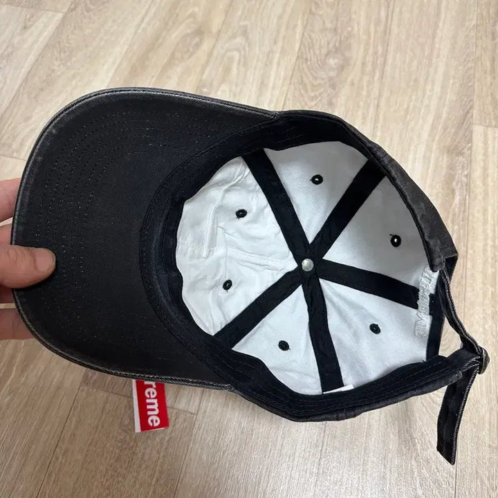 [BUNJANG] Supreme S Logo Black Cap / 슈프림 S로고 볼캡 블랙 KREAM택포함