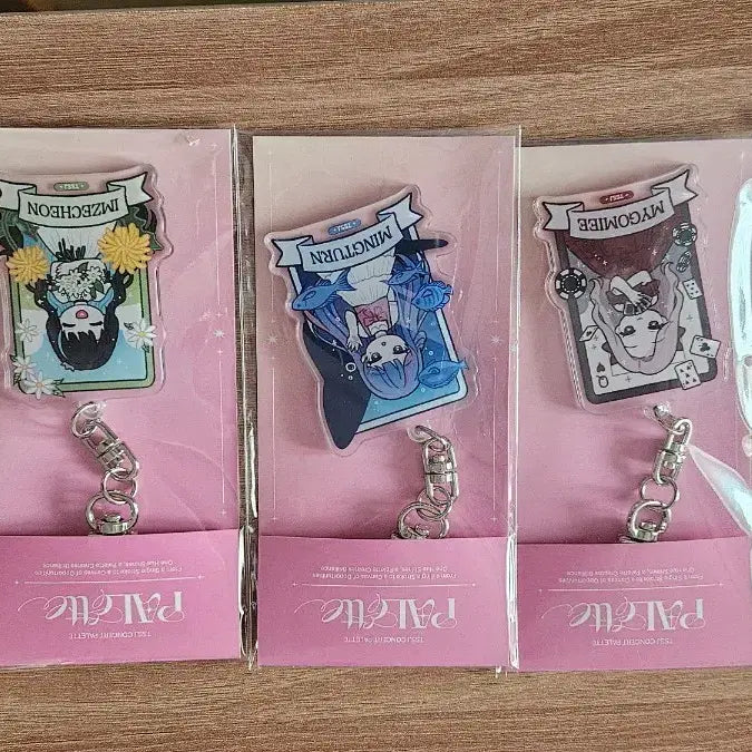 [BUNJANG] TSSJ Palette Concert Acrylic Keyring Set / 틈새시장 TSSJ 팔레트 콘서트 아크릴 키링 세트