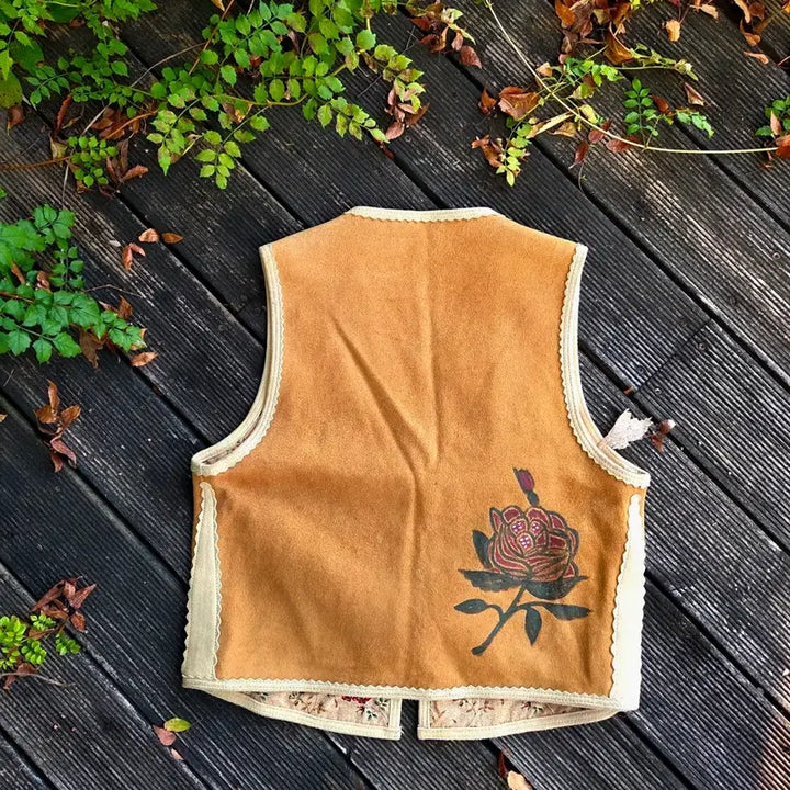 [BUNJANG] Polo Ralph Lauren Hand-Painted Western Vest / 폴로 랄프로렌 핸드패인팅 웨스턴 베스트