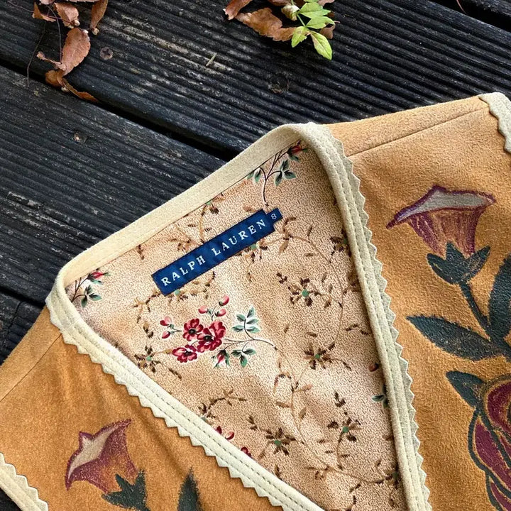[BUNJANG] Polo Ralph Lauren Hand-Painted Western Vest / 폴로 랄프로렌 핸드패인팅 웨스턴 베스트