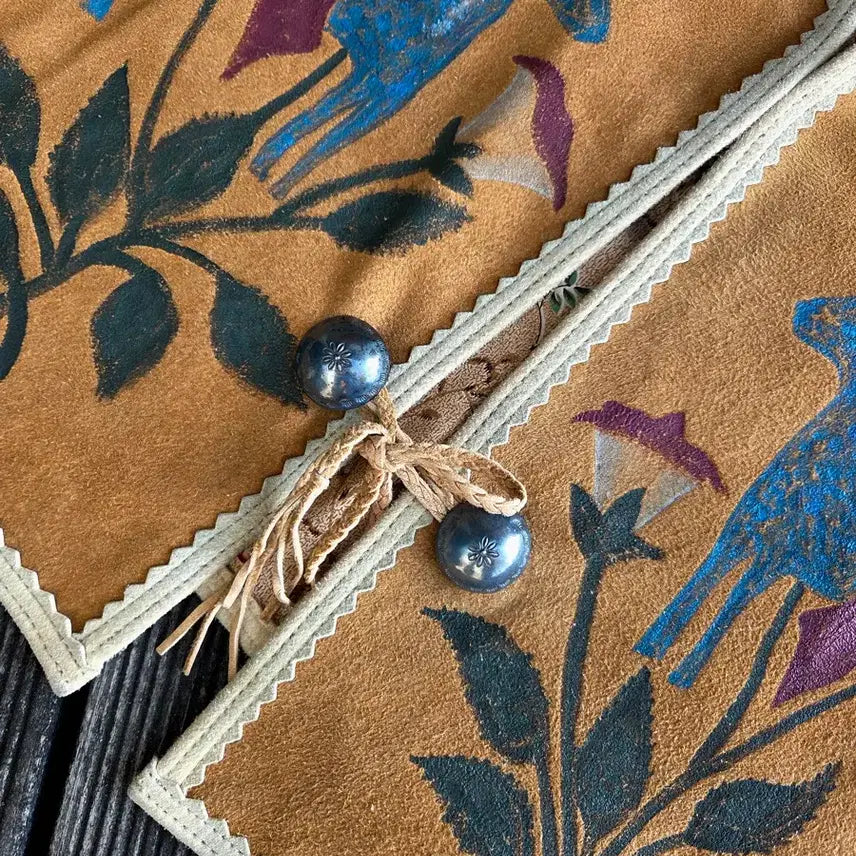 [BUNJANG] Polo Ralph Lauren Hand-Painted Western Vest / 폴로 랄프로렌 핸드패인팅 웨스턴 베스트