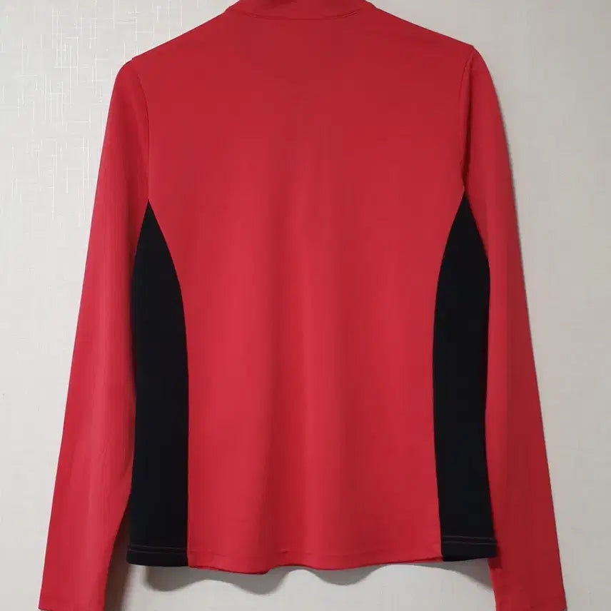 [BUNJANG] Asics Half-Zip Long Sleeve Shirt (Size 95) / 아식스 반집업 긴팔티 95사이즈 