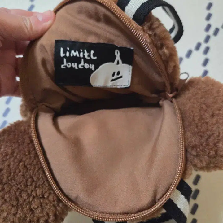 [BUNJANG] Bear Dumble Bucket Bag Brown / 곰돌이 덤블 복조리 가방 브라운