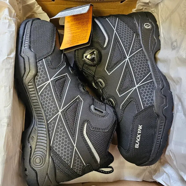 [BUNJANG] Blackyak YAK-500D Dial Safety Shoes Size 260 / 블랙야크 YAK-500D 다이얼안전화 260싸이즈