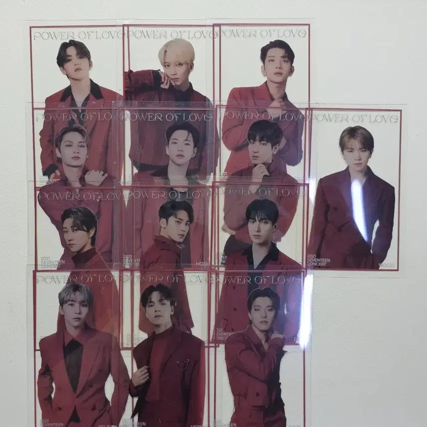 [BUNJANG] Seventeen Power of Love Instance Photocard Set Unsealed / 세븐틴 파워오브러브 인스턴스 포토카드 세트 개봉