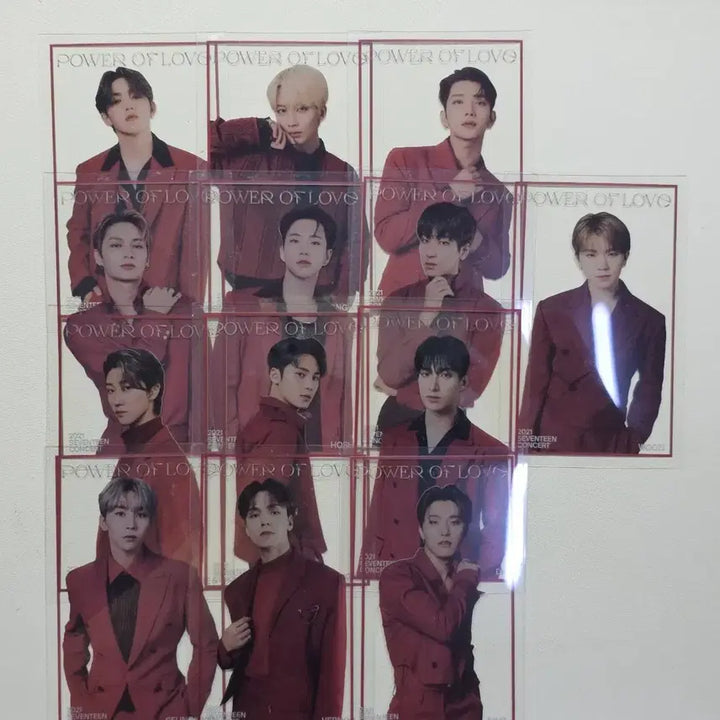 [BUNJANG] Seventeen Power of Love Instance Photocard Set Unsealed / 세븐틴 파워오브러브 인스턴스 포토카드 세트 개봉