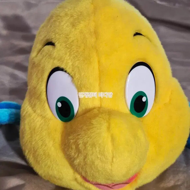 [BUNJANG] Disney Flounder Plush / 디즈니 정품 인어공주 플라운더 인형 도쿄 디즈니씨 디즈니랜드