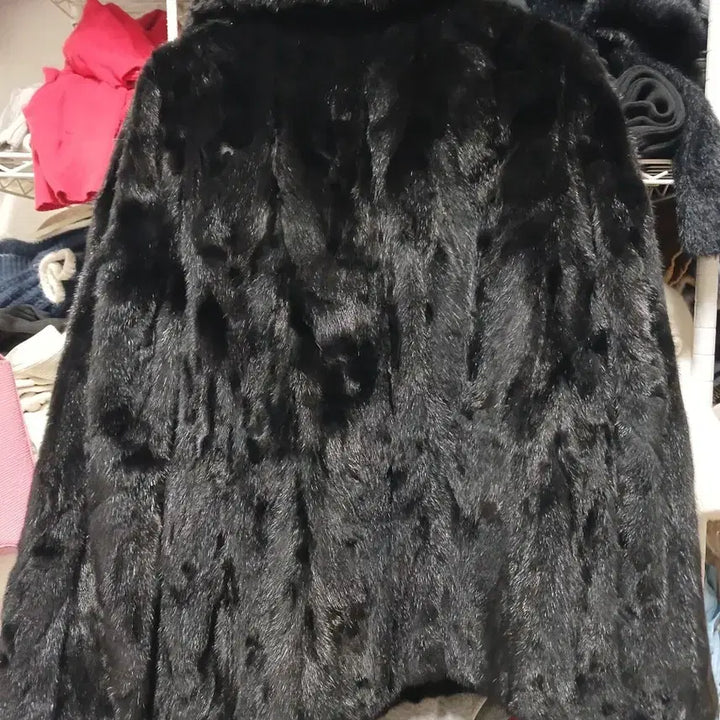 [BUNJANG] Klever by Jindo Black Mink Coat / 끌레베 진도 Klever by Jindo 블랙 밍크코트