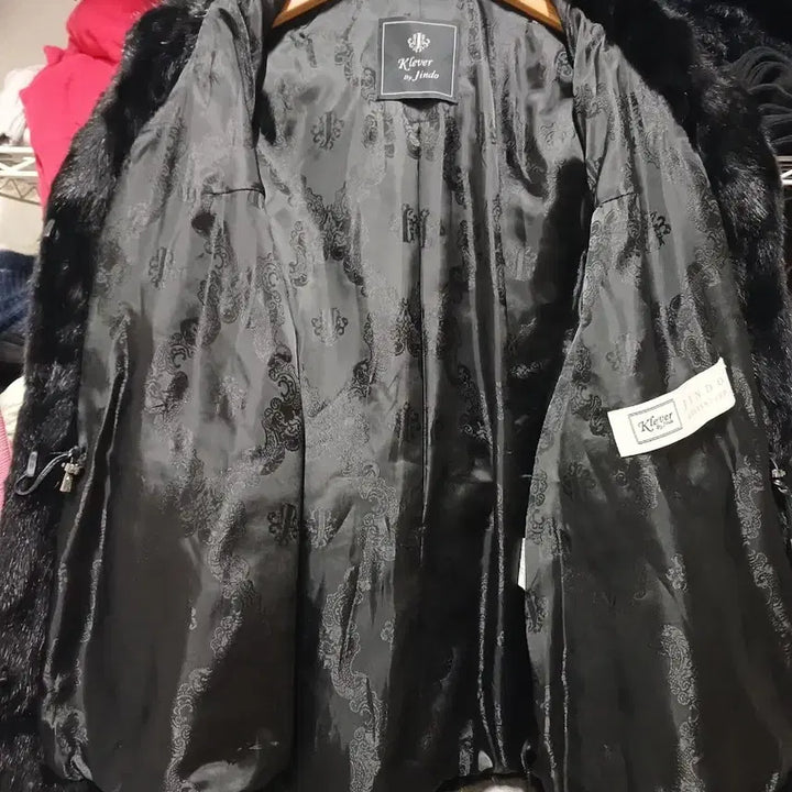 [BUNJANG] Klever by Jindo Black Mink Coat / 끌레베 진도 Klever by Jindo 블랙 밍크코트