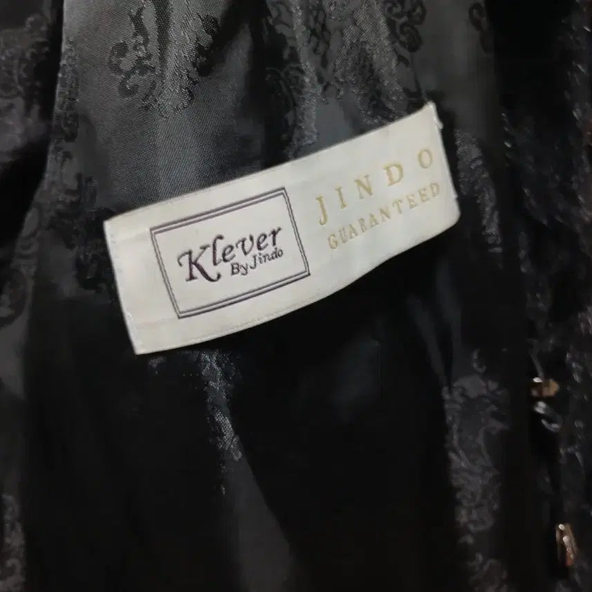 [BUNJANG] Klever by Jindo Black Mink Coat / 끌레베 진도 Klever by Jindo 블랙 밍크코트