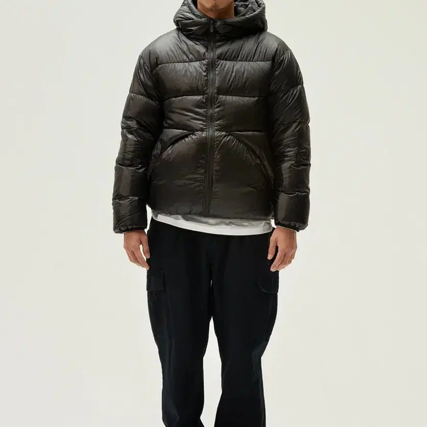 [BUNJANG] FIRSTDOWN Down Jacket (Black) - Size M / FIRSTDOWN 다운 패딩 자켓 M