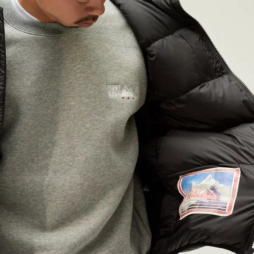 [BUNJANG] FIRSTDOWN Down Jacket (Black) - Size M / FIRSTDOWN 다운 패딩 자켓 M