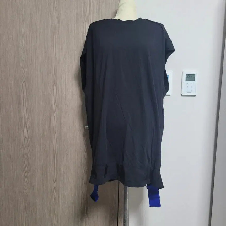 [BUNJANG] System Black Loose Fit Long Sleeveless T-Shirt L Unisex / 한섬 시스템 블랙 루즈핏 롱 나시 티셔츠 L  남녀공용