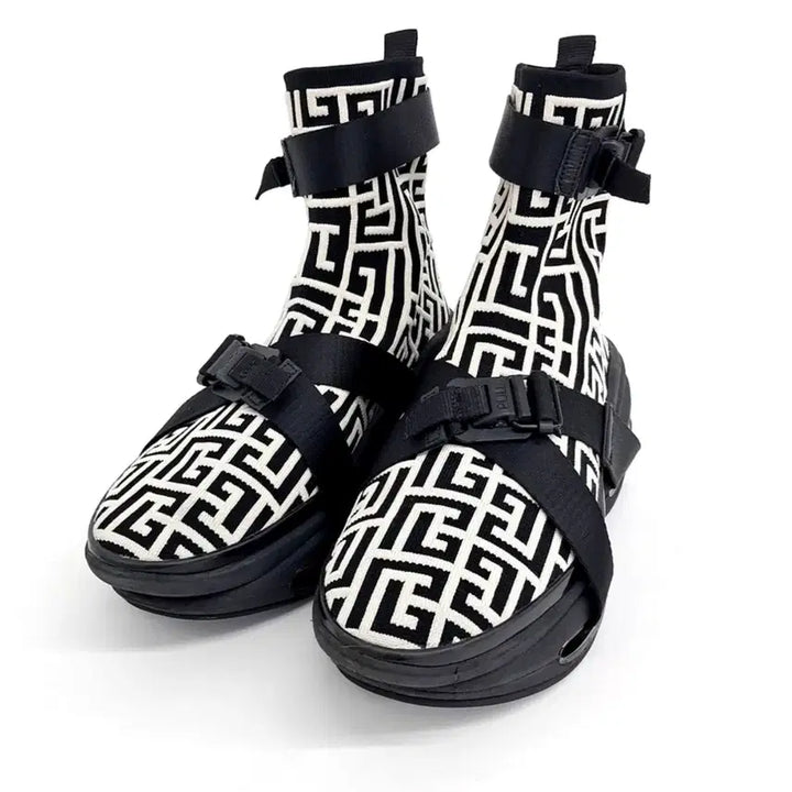 [BUNJANG] Balmain Sneakers 43 (6.5cm Heel) / 발망 스니커즈 43 굽 6.5cm