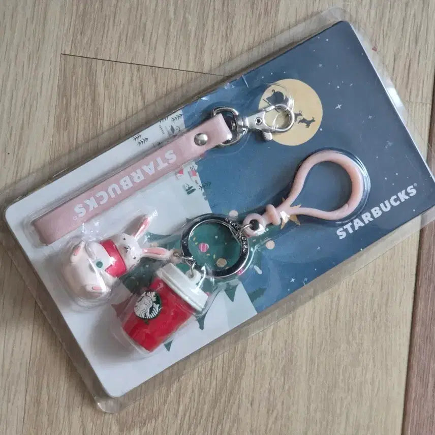 [BUNJANG] Starbucks Winter Rabbit Keychain 2019 / 스타벅스 겨울토끼 키체인/키링 2019