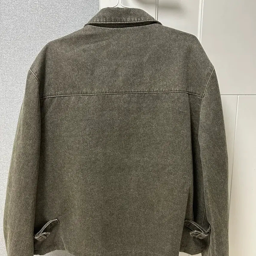 [BUNJANG] Rauper Store Cracked Leather Jacket / 라퍼지스토어 크랙터프레더자켓