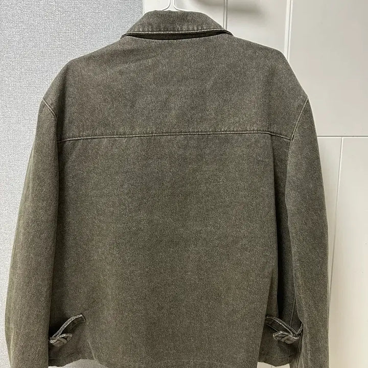 [BUNJANG] Rauper Store Cracked Leather Jacket / 라퍼지스토어 크랙터프레더자켓