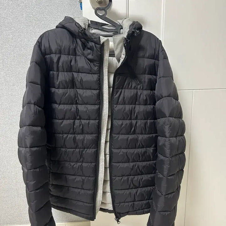 [BUNJANG] Black Lightweight Padded Jacket / 블랙 경량 패딩