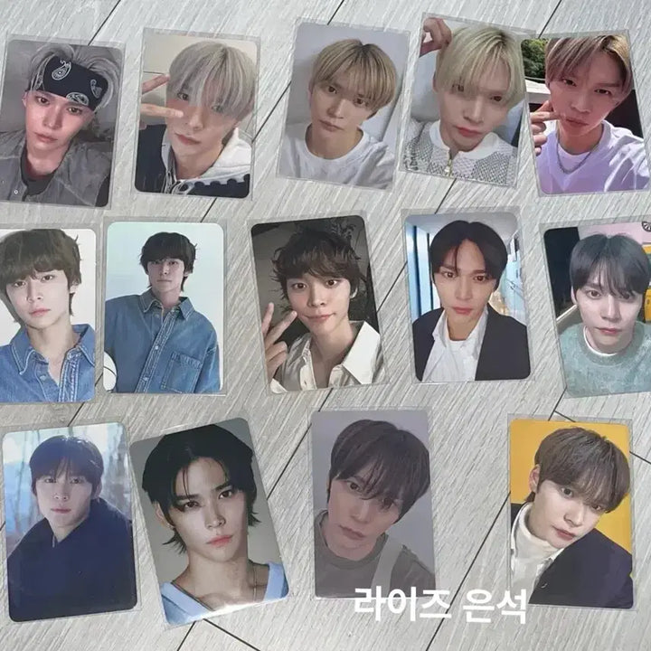 [BUNJANG] RIIZE Eunseok Love119 Unreleased Photocard Bundle Set / 라이즈 은석 포카 14장 일괄 양도 미공포 시그 허그 love119