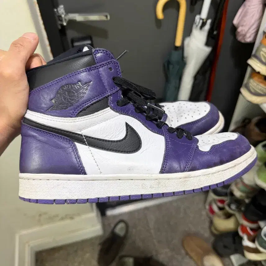 [BUNJANG] Nike Jordan 1 High Court Purple / 나이키 조던1 하이 코트 퍼플 280 판매합니다.