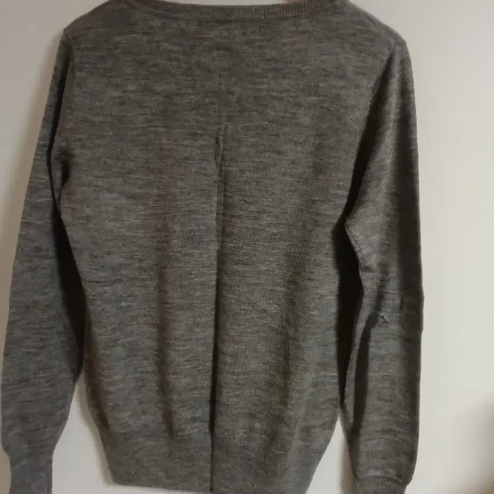 [BUNJANG] Abahouse Argyle V-Neck Knit Sweater / 아바하우스 아가일 V넥 니트