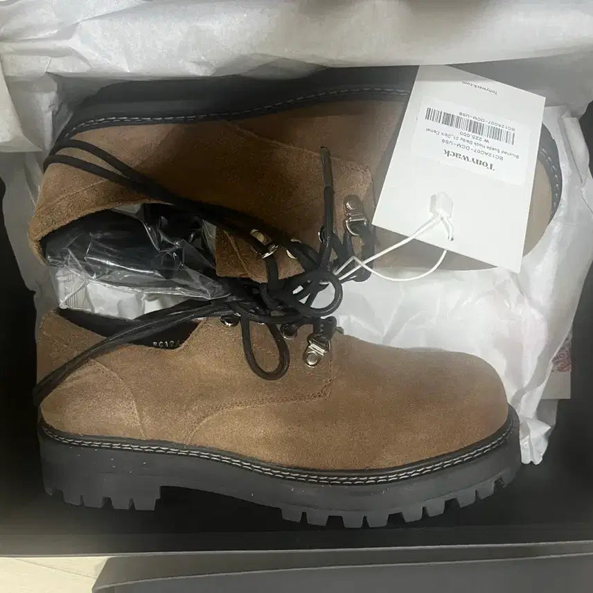 [BUNJANG] Tony Wek Brushed Hook Derby Shoes EU41 / (새상품) 토니웩 브러쉬드 훅 더비 슈즈 EU41