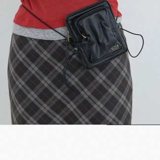 [BUNJANG] Kijun Black Mini Crossbody Bag / Kijun(기준) 블랙 미니 크로스백
