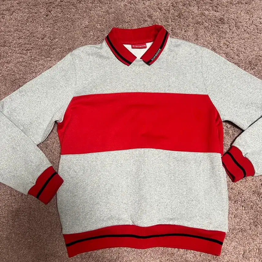 [BUNJANG] Supreme Color Sweatshirt / 슈프림 칼라 스웻셔츠 맨투맨