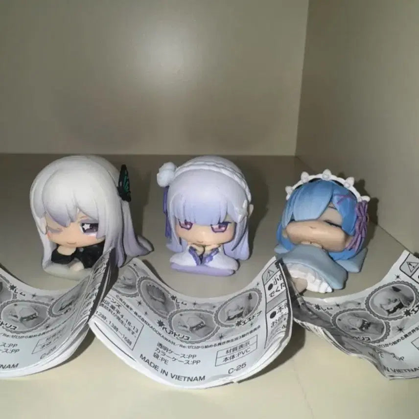 [BUNJANG] Re:Zero Rem/Echidna/Beatrice Figure / 리제로 렘/에키드나/베아트리스 피규어