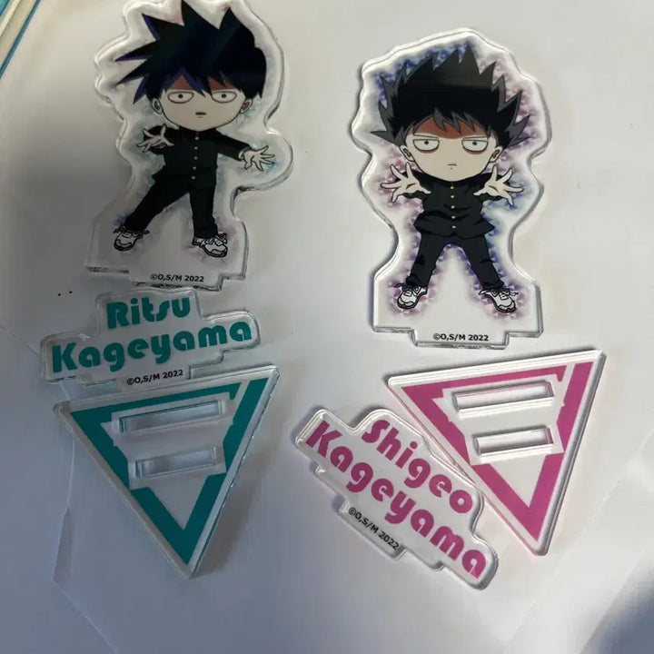 [BUNJANG] Mob Psycho 100 Ritsu &amp; Mob Acrylic Standee / 모브사이코100 리츠 모브 아크릴 굿즈 판매