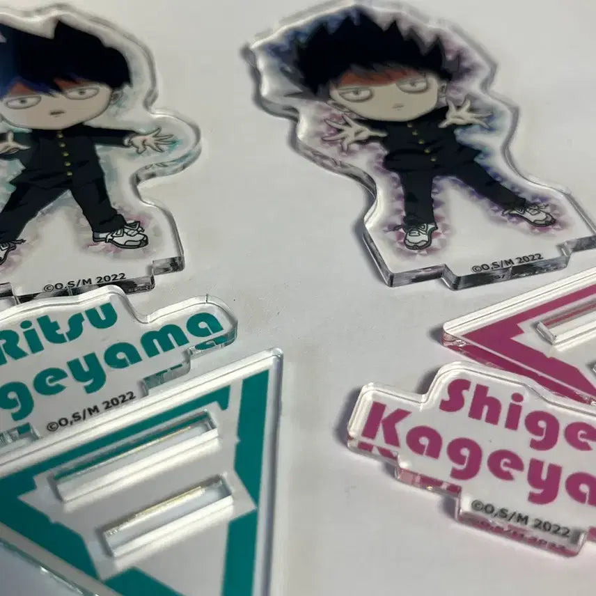 [BUNJANG] Mob Psycho 100 Ritsu &amp; Mob Acrylic Standee / 모브사이코100 리츠 모브 아크릴 굿즈 판매