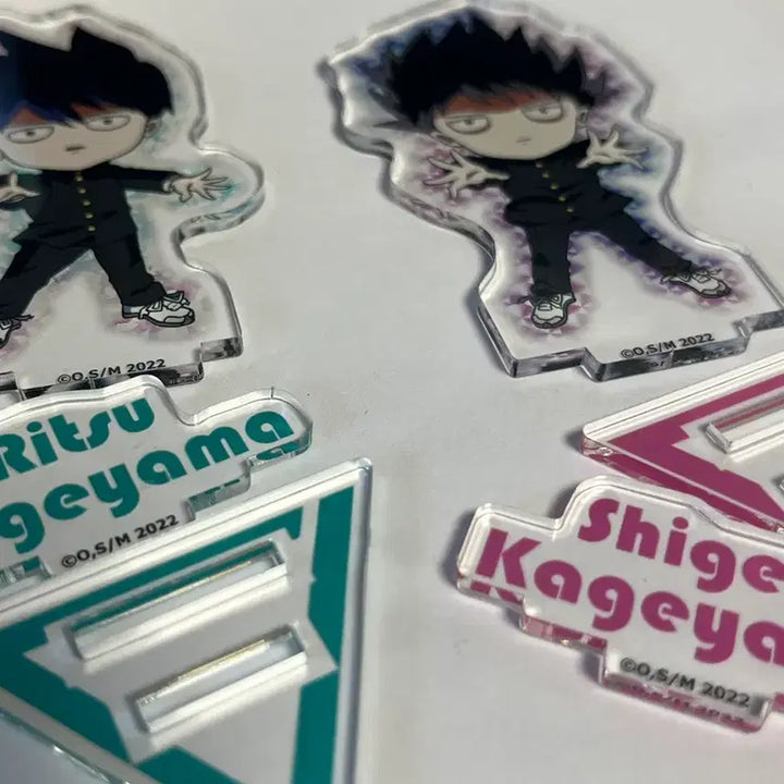[BUNJANG] Mob Psycho 100 Ritsu &amp; Mob Acrylic Standee / 모브사이코100 리츠 모브 아크릴 굿즈 판매