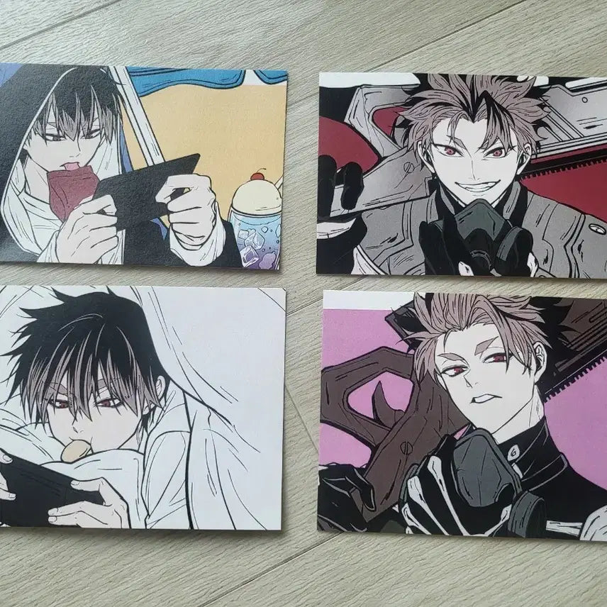 [BUNJANG] Kaiju No. 8 Narumi Unofficial Postcard Bundle Set / [일괄] 괴수8호 나루미 비공 엽서 판매합니다.