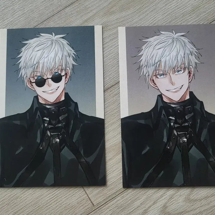 [BUNJANG] Jujutsu Kaisen Gojo Satoru Postcard Set / 주술회전 고죠 사토루 엽서 2장 판매합니다.