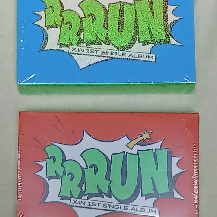 [BUNJANG] X:IN RRRUN Single Album Set / 초특가 미개봉 2종세트 x:in 엑신 싱글 1집 RRRUN