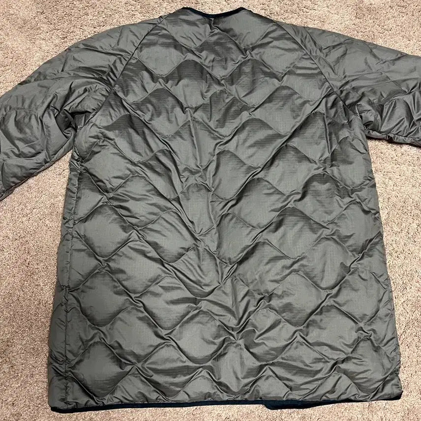 [BUNJANG] Nanamica Reversible Padded Coat - Navy/Gray / 나나미카 리버시블 패딩 코트 japan